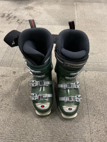Used Nordica W 5.2 Mens DH Ski Boot Olive Green 260 MP - M08 - W09 11614-S000228185