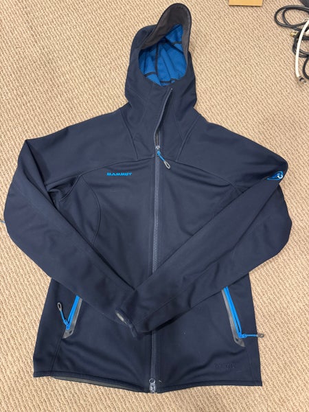 Blue Women's Large Mammut Jacket (Used)