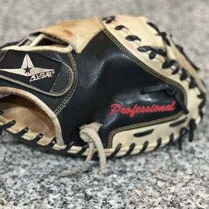 2023 All Star CM3100SBT RH Catcher's Baseball Glove 35" (Used)