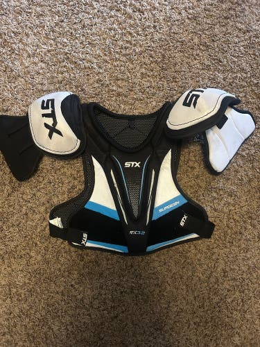 Medium Senior STX Surgeon RX3 Shoulder Pads (Used)