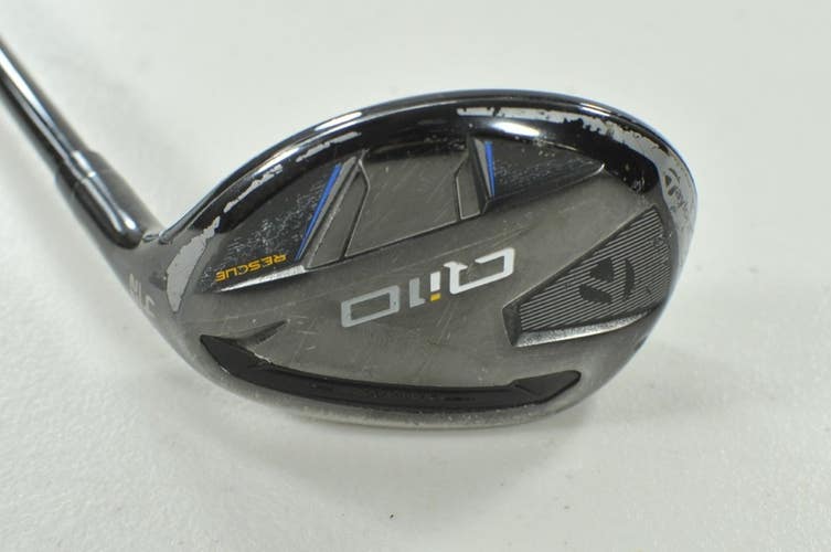 TaylorMade Qi10 Rescue 4-22* Hybrid Stiff Flex Right Ventus TR Graphite # 208342