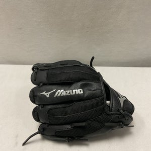 Used Mizuno GPP1000Y3 BB/SB Glove RH Throw Black 10" 11490-S000267903