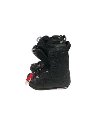 Used Head Womens Snowboard Boots Black Senior 6.5 11847-S000031970