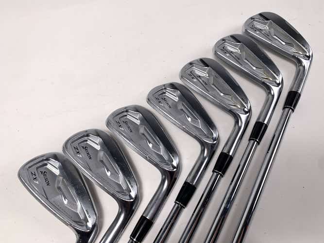 Srixon ZX7 MKII Iron Set 4-PW Dynamic Gold X100 Tour Issue Extra Stiff RH