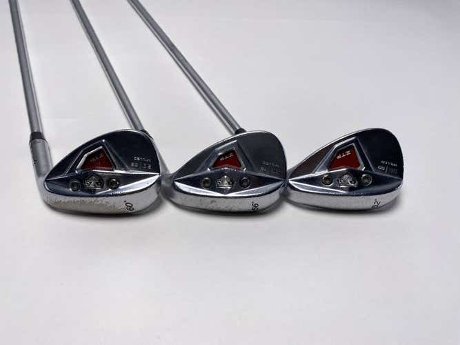 TaylorMade Rac Z Groove TP Red Wedge Set 52* 9 | 56* 12 | 60* 6 KBS Mens RH
