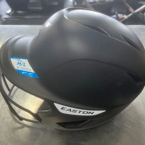 Used Easton ELITE Batting Helmet w/Mask Navy Blue M/L 11497-S000154584