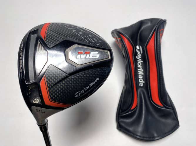 TaylorMade M6 Driver 9* Fujikura XLR8 Pro 56g Stiff Graphite Mens LH HC