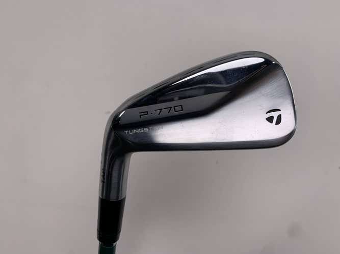 TaylorMade P770 2020 Single 7 Iron Fitter 2* Flat DG R300 105g Regular Mens LH
