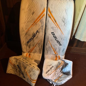 35" 2019 Bauer Vapor 2X Pro Regular Goalie Full Set Pro Stock (Used)