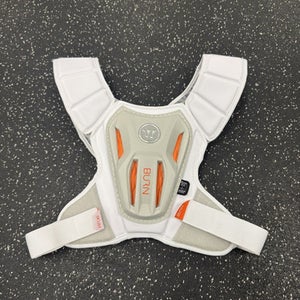 New Warrior BURN Lacrosse Shoulder Pads White MD 11849-S000034912