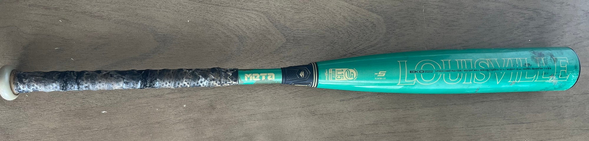 2023 Louisville Slugger Meta Composite USSSA Certified Bat (-5) 26 oz 31" (Used)