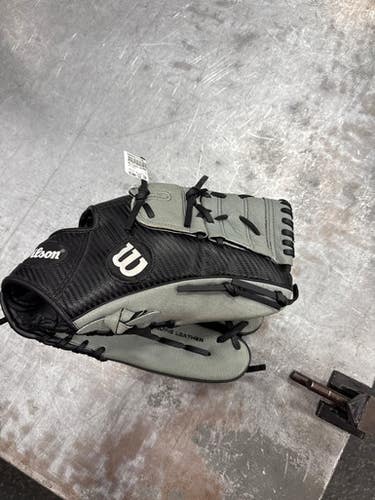 Used Wilson A360 BB/SB Glove RH Throw Black 12" 11337-S000477128