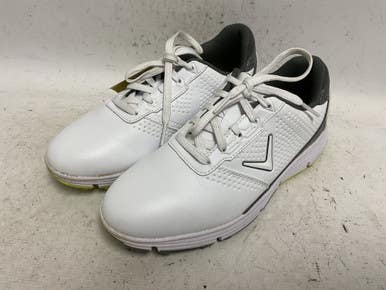 Used Callaway Mens Golf Shoes White Senior 5 11855-S000197194