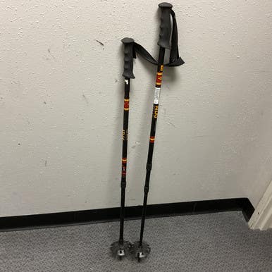 Used Atlas TREKKING Poles Mens Black Snow Shoe Pole 11855-S000197175