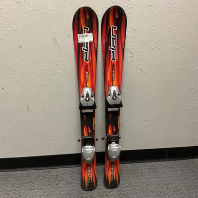 Used Elan MAGPRO Boys DH Ski/Binding Orange 90 cm 11855-S000197157