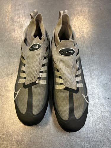Used Nike Adult FB Cleats Grey Senior 10 11339-S000197586