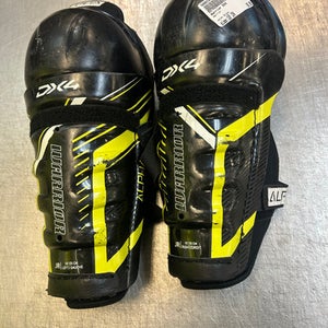 Used Warrior DX4 Junior Shin Guards Black 10" 11339-S000197566