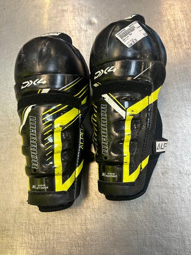Used Warrior DX4 Junior Shin Guards Black 10" 11339-S000197566