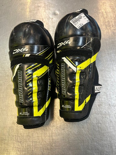 Used Warrior DX4 Junior Shin Guards Black 10" 11339-S000197566