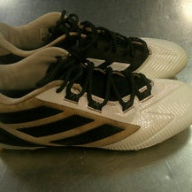 Used Adidas FREAK MD Adult FB Cleats White Senior 10 11868-S000066999