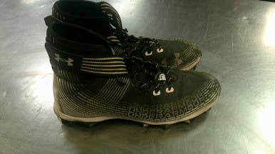 Used Under Armour Adult FB Cleats Black Senior 10.5 11868-S000066998