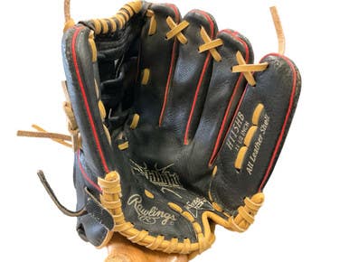 Used Rawlings HIGHLIGHT SERIES BB/SB Glove RH Throw Black 11 1/2" 11859-S000027537