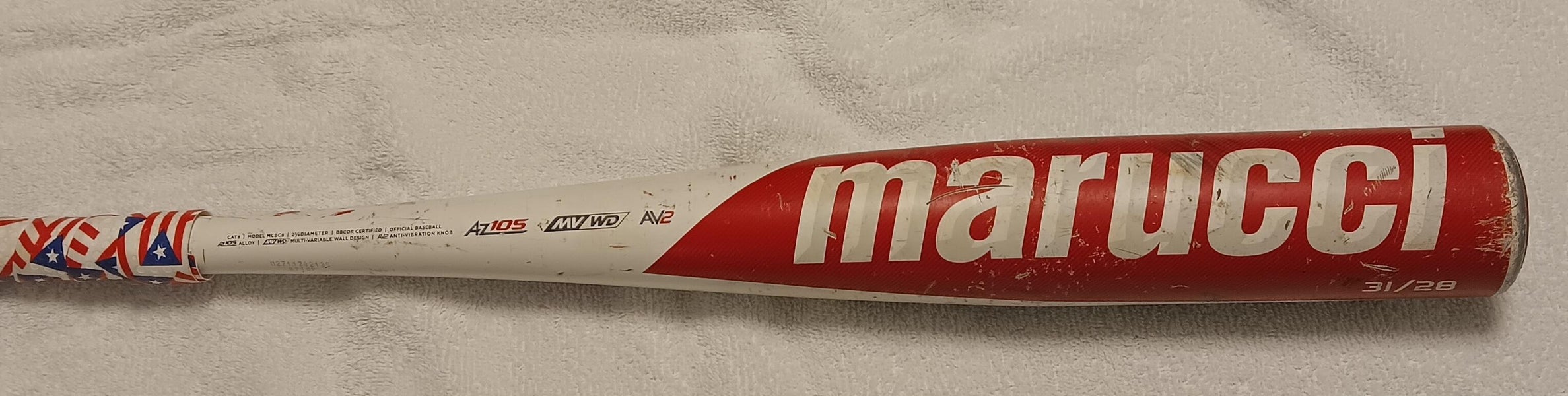2023 Marucci CAT8 Alloy BBCOR Certified Bat (-3) 28 oz 31" (Used)