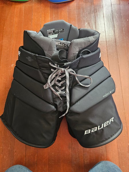 Intermediate Large Bauer Elite Hockey Goalie Pants (Used)