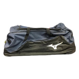 Used Mizuno BB/SB Player Wheeled Bag Navy Blue 11730-S000068669