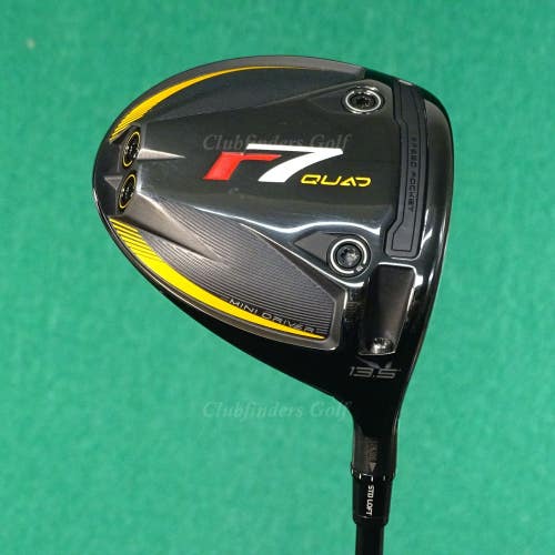 TaylorMade r7 Quad 13.5 Mini Driver Fujikura Speeder MD 6-S Graphite Stiff w/HC