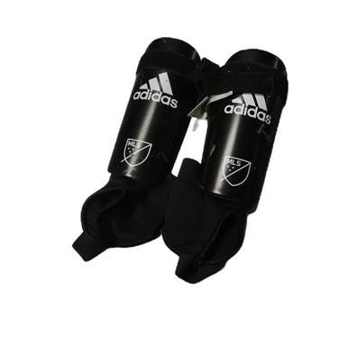 Used Adidas FM9791 Soccer Shin Guards Junior Black LG 11730-S000068743