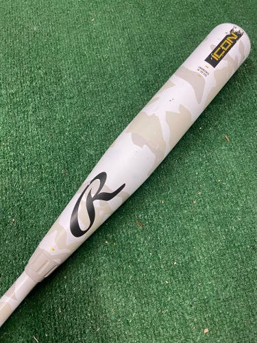 2025 Rawlings Icon Composite Bat USSSA Certified (-8) Composite 23 oz 31" (Used)