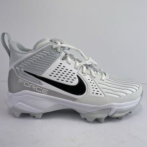 new men's 11 Nike Force Savage Pro 3 Shark White Football Cleats FJ8163-105