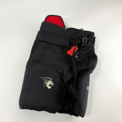 New Black Lindenwood University CCM HPWM2 Pants | Small -2" | J593