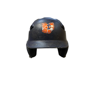 Used Rawlings NAVY BLUE HELMET Batting Helmet No Mask Navy Blue SM 11706-S000369757