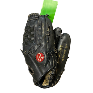 Used Rawlings RBG36B BB/SB Glove RH Throw Black 12 1/2" 11706-S000369736