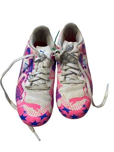 Used Puma Soccer Cleats Pink Youth 13.5 11706-S000369673