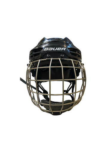 Used Bauer FM2500 Helmet Full Visor Combo Black MD 11706-S000369625