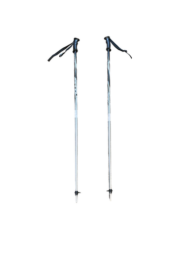 Used Salomon NORTH POLE Mens DH Ski Pole Black 125 cm / 50 in 11706-S000369550