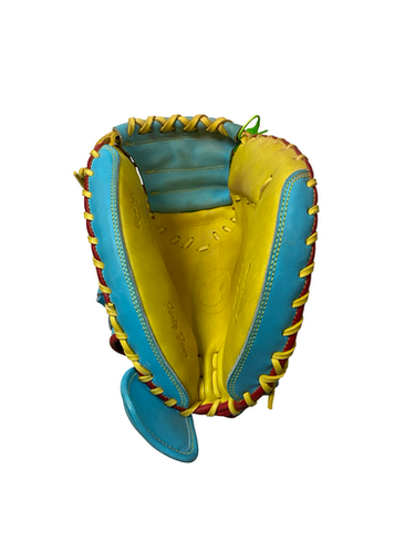 Used 44 PRO CUSTOM CATCHERS MITT BB/SB Catchers RH Throw Carolina Blue 33 1/2" 11706-S000369509