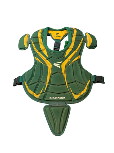 Used Easton GREEN CHEST PROTECTOR Catchers Chest Protector Green Intermed 11706-S000369485