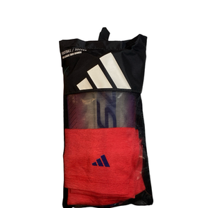 Used Adidas Soccer Shin Guards Youth Red XL 11706-S000369429
