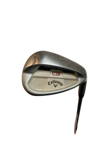 Used Callaway MACK DADDY CB Golf Wedge Mens RH 58 Degree 11706-S000369173