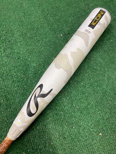 2025 Rawlings Icon Composite Bat USSSA Certified (-8) Composite 23 oz 31" (Used)