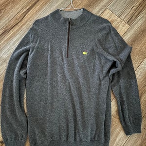 Masters Augusta National Cashmere Quarter-Zip Sweater – Clubhouse Collection – Large