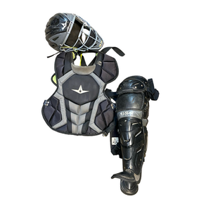 Used All-Star ALL STAR 3 PIECE SET BLACK Catchers Equipment Other 11706-S000369799