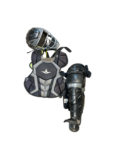 Used All-Star ALL STAR 3 PIECE SET BLACK Catchers Equipment Other 11706-S000369799