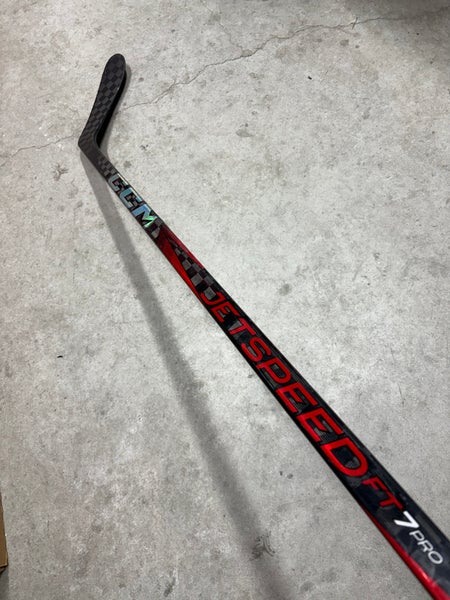 75 Flex P29 Senior CCM Jetspeed FT7 Pro Right Hand Hockey Stick Pro Stock (Restored)