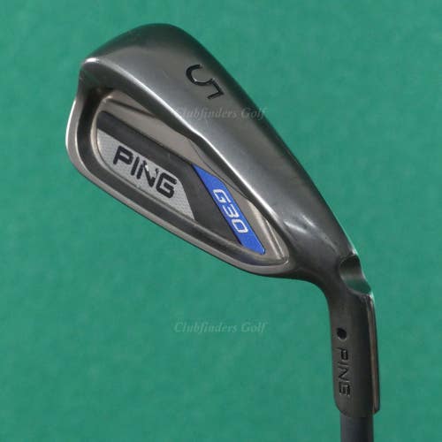 Ping G30 Black Dot Single 5 Iron Factory TFC 419 Graphite Regular