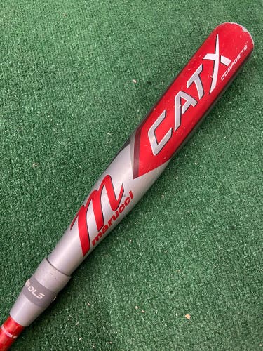 2023 Marucci CAT X Composite Bat USSSA Certified (-10) Composite 20 oz 30" (Used)